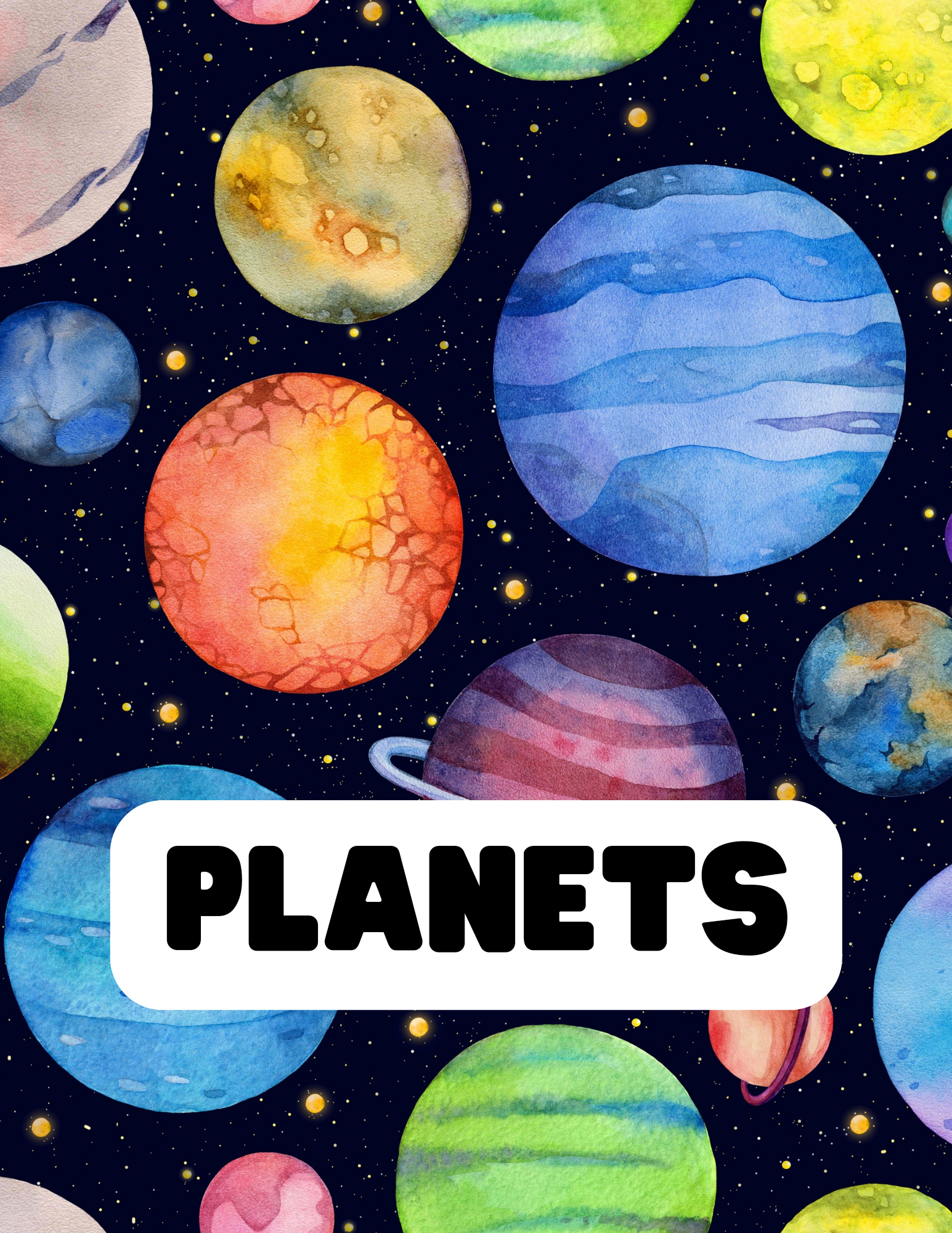 Planets - The Little Dickens Shop