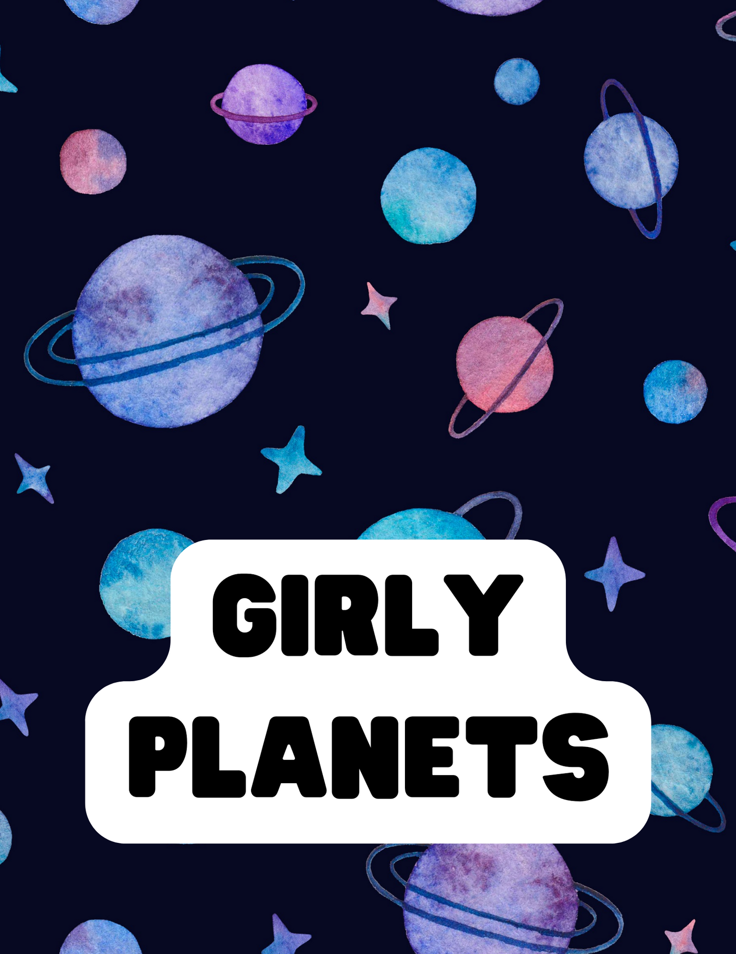 Girly Planets - The Little Dickens Shop