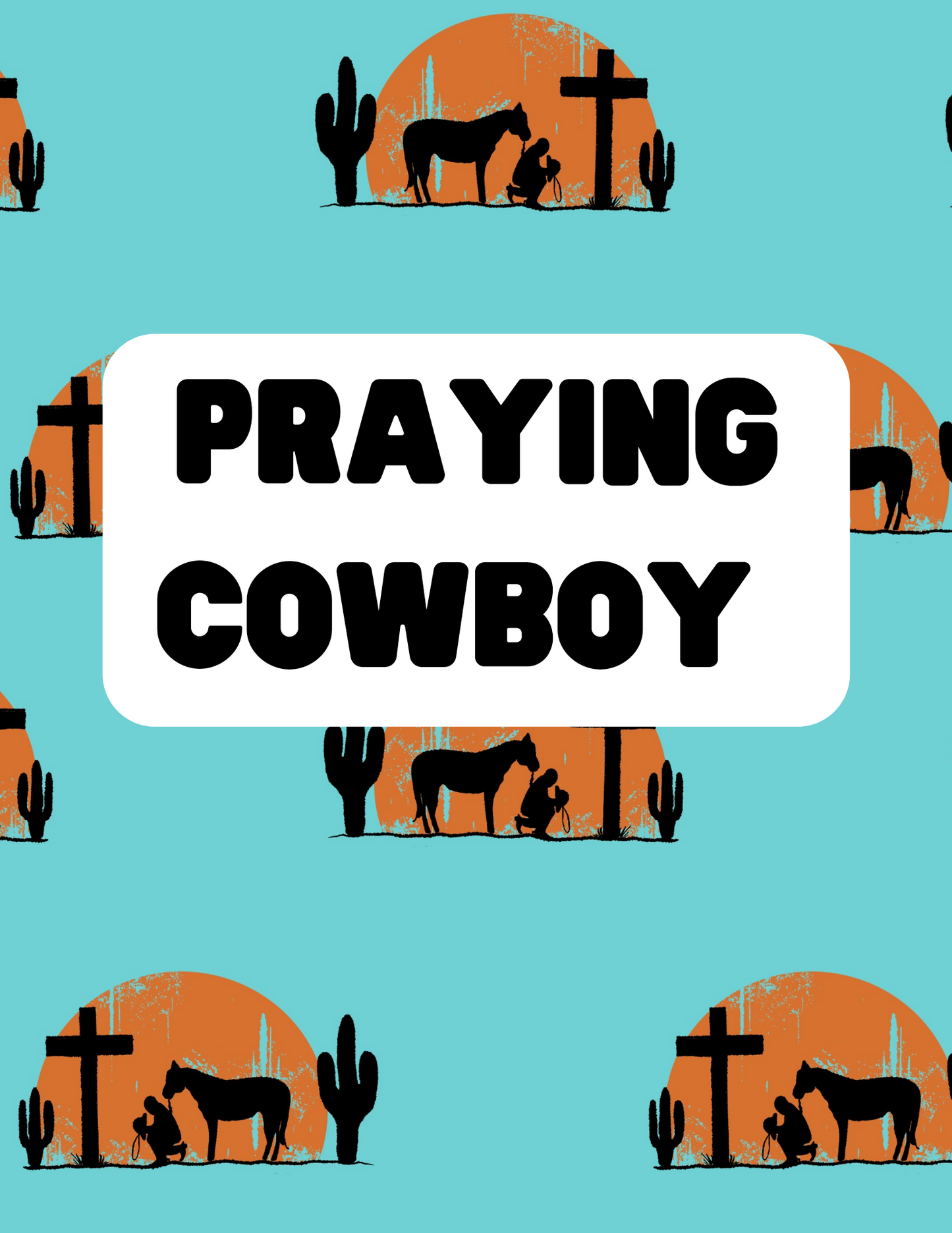 Praying Cowboy - The Little Dickens Shop