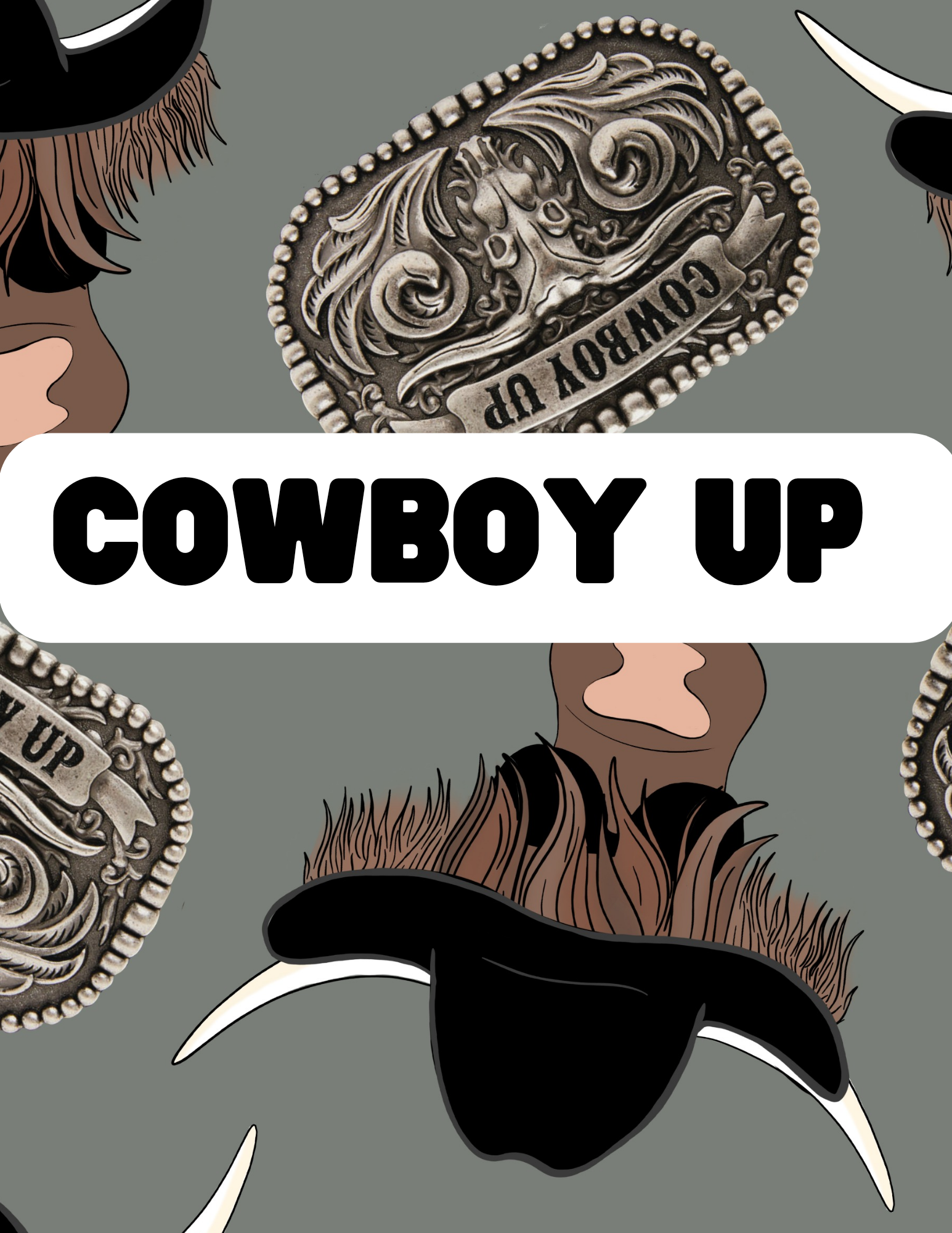 Cowboy Up - The Little Dickens Shop