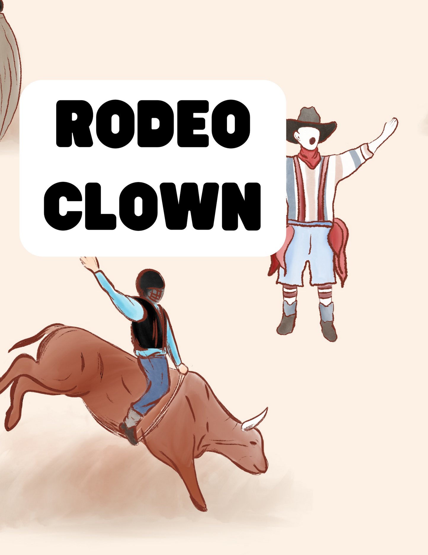 Rodeo Clown - The Little Dickens Shop