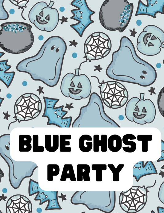 Blue Ghost Party - The Little Dickens Shop