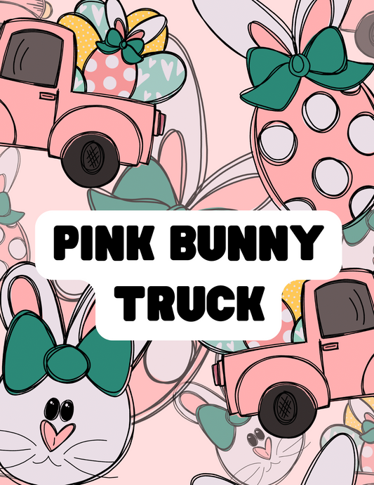 Pink Bunny Truck