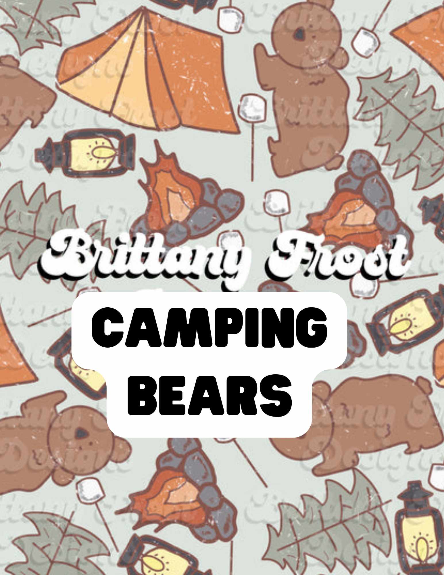 Camping Bears - The Little Dickens Shop