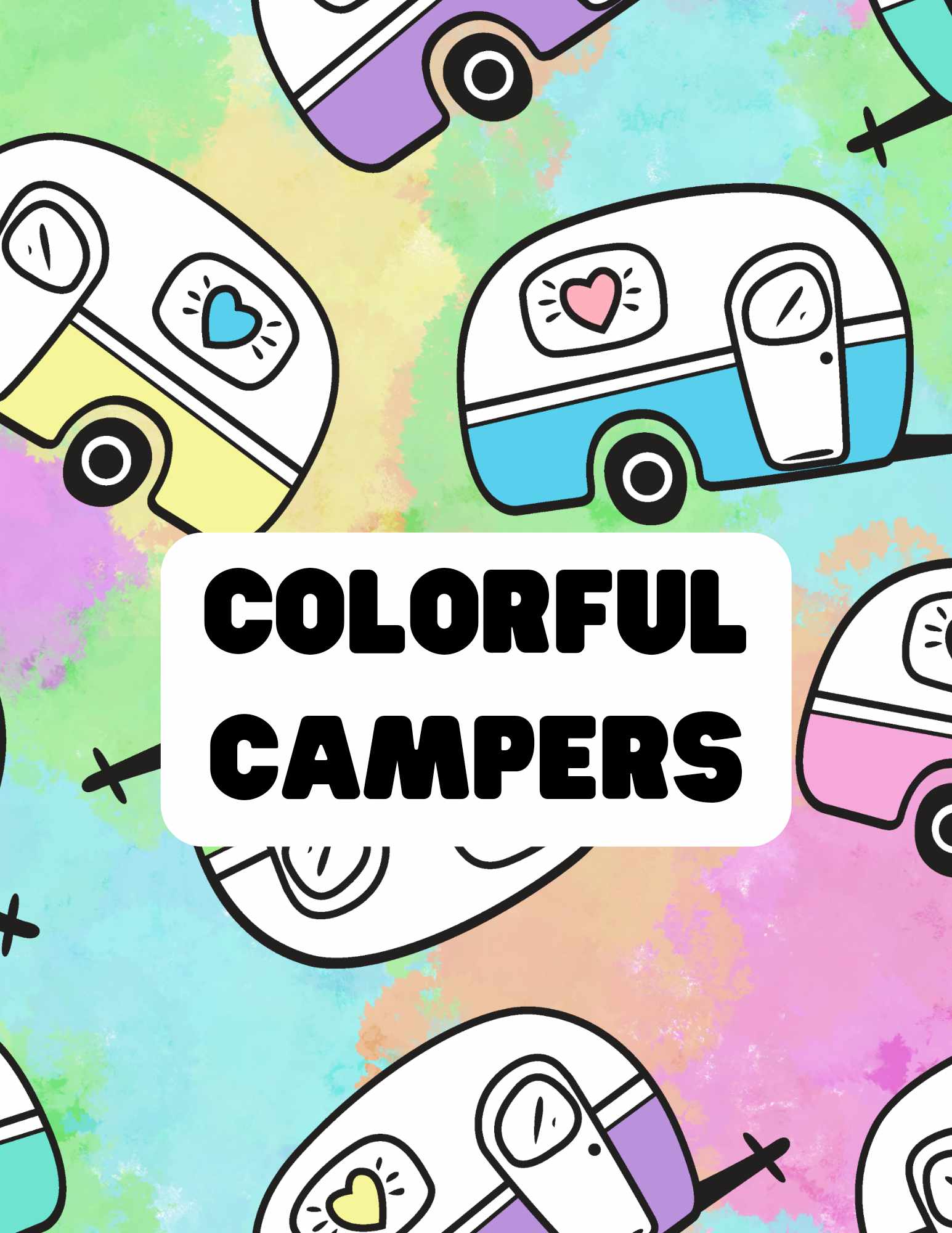 Colorful Campers - The Little Dickens Shop