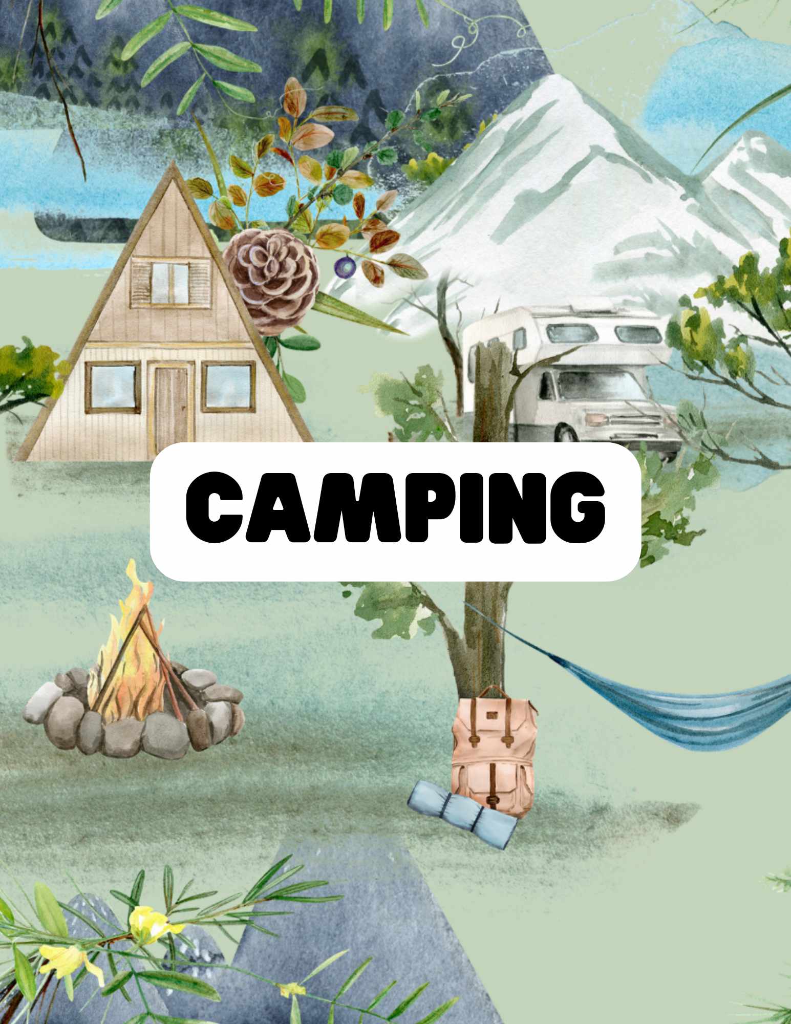 Camping - The Little Dickens Shop