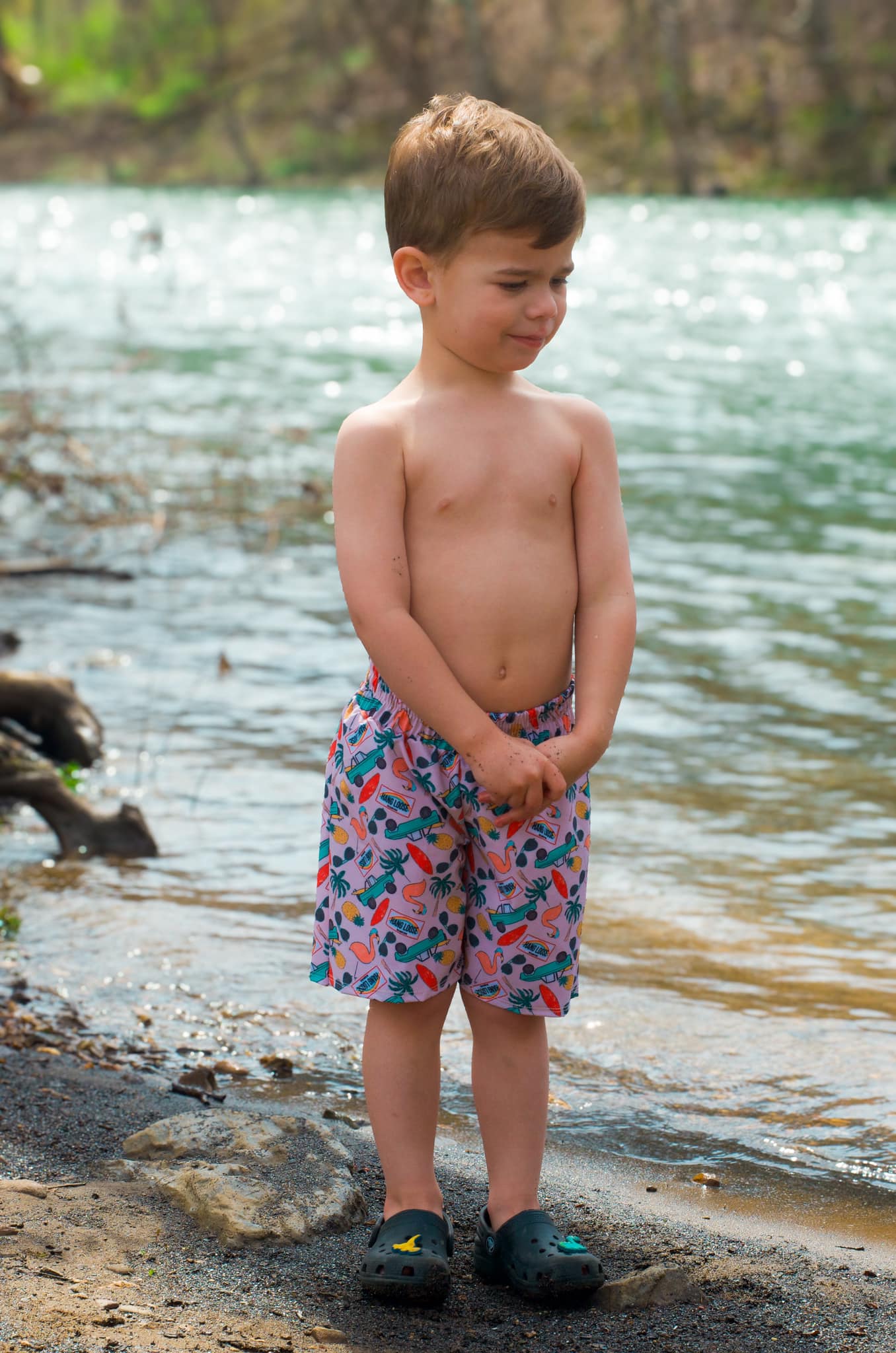 Kid Swim Trunks - The Little Dickens Shop