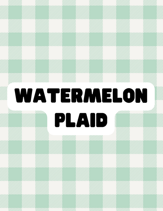 Watermelon Plaid