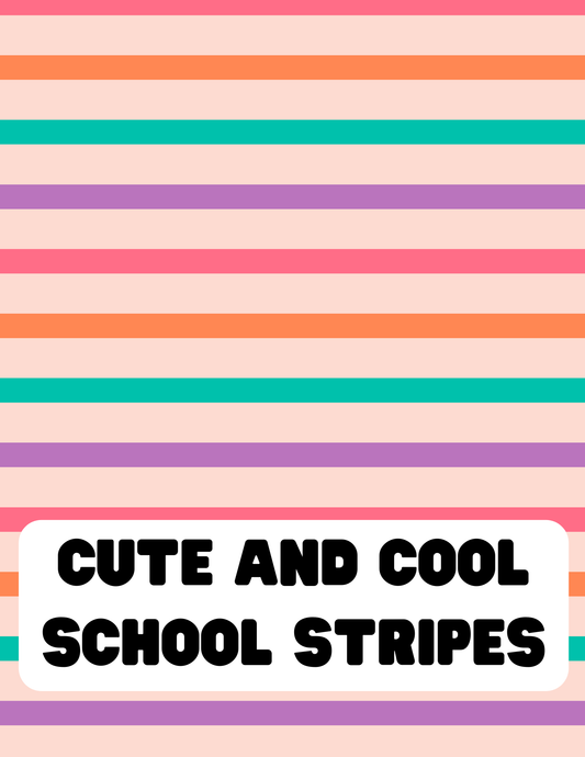 Cute and Cool School Stripes