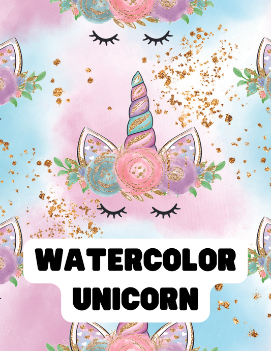 Watercolor Unicorn