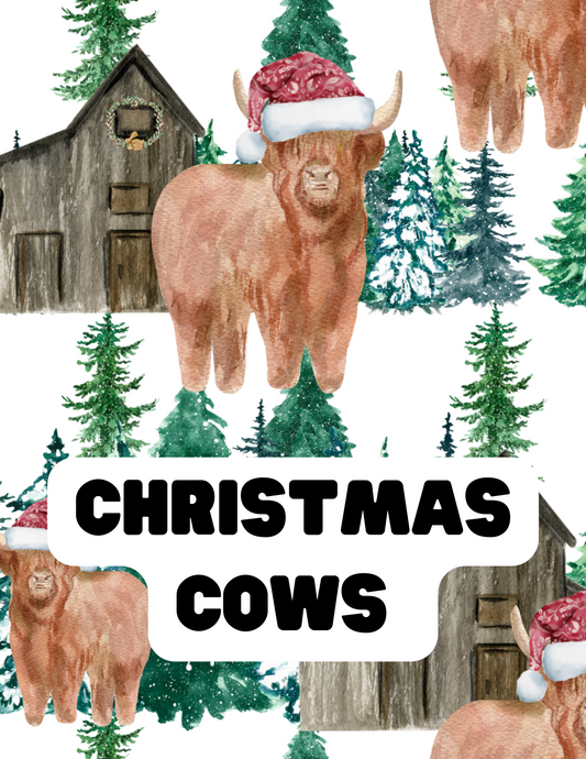 Christmas Cows