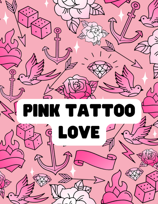 Pink Tattoo Love