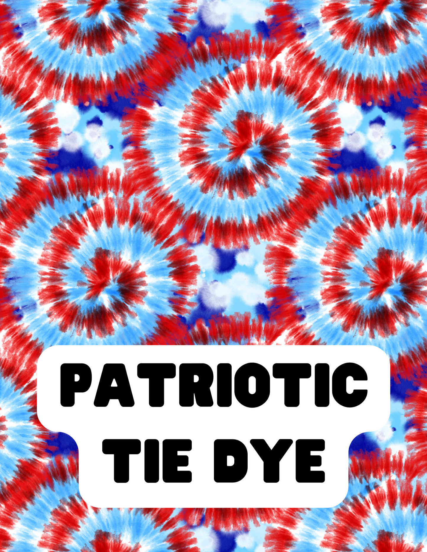 Patriotic Tie Dye