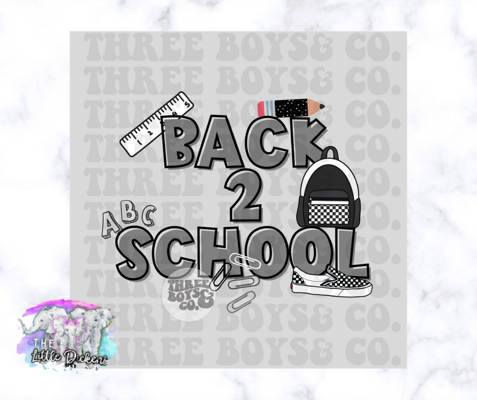 Bella Tee-Back To School - The Little Dickens Shop