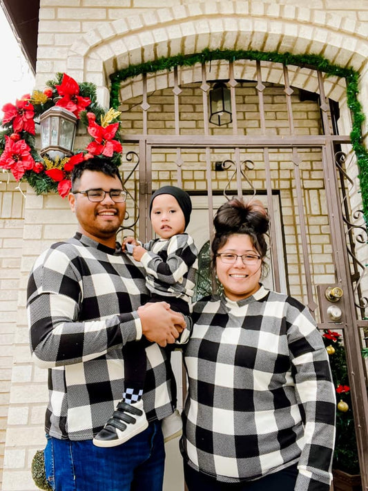 Adult Buffalo Plaid Dolman - The Little Dickens Shop