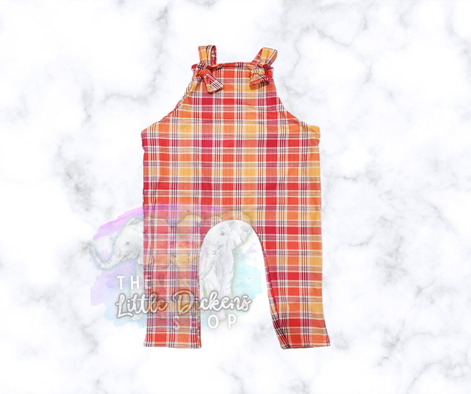 4T Knotted Overalls - The Little Dickens Shop